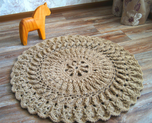 Fazemos as nossas próprias mãos: Como é que um tapete de fios fica no seu interior? (Mais de 85 fotos). Idéias legais para um design elegante (tapetes redondos, retangulares, feitos de pompons)