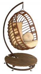 เก้าอี้ที่ถูกระงับจากหวายธรรมชาติและประดิษฐ์: 195+ ตัวเลือกภาพ (หวาย, macrame, พร้อมฝาครอบ)