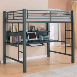 Cama de sótão com uma área de trabalho (mais de 165 fotos): idéias originais para quartos pequenos