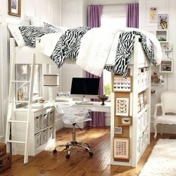 Cama de sótão com uma área de trabalho (mais de 165 fotos): idéias originais para quartos pequenos