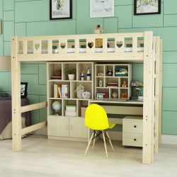 Cama de sótão com uma área de trabalho (mais de 165 fotos): idéias originais para quartos pequenos