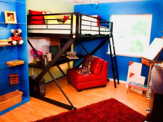 Cama de sótão com uma área de trabalho (mais de 165 fotos): idéias originais para quartos pequenos