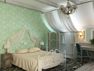 Design de cama de luxo com um dossel para o conforto romântico. 160+ (Fotos) para quartos para adultos e crianças (+ Avaliações)
