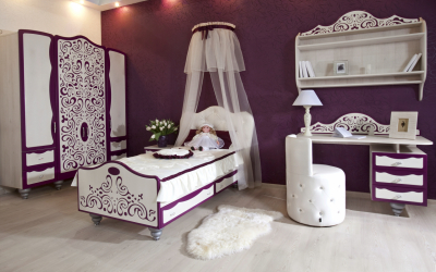 Design de cama de luxo com um dossel para o conforto romântico. 160+ (Fotos) para quartos para adultos e crianças (+ Avaliações)