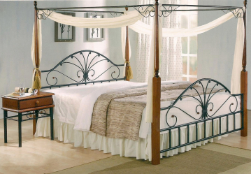Design de cama de luxo com um dossel para o conforto romântico. 160+ (Fotos) para quartos para adultos e crianças (+ Avaliações)