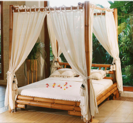 Design de cama de luxo com um dossel para o conforto romântico. 160+ (Fotos) para quartos para adultos e crianças (+ Avaliações)