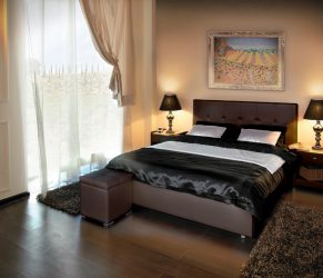 Novidades das lindas camas no quarto: 225+ (Foto) Escolha para um sono confortável e saudável