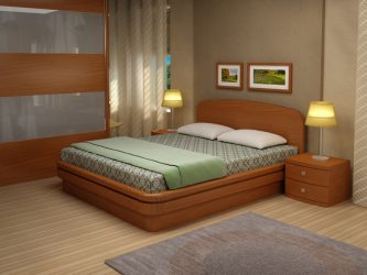 Novidades das lindas camas no quarto: 225+ (Foto) Escolha para um sono confortável e saudável