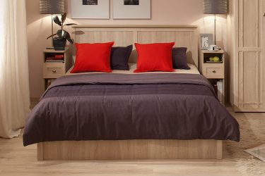 Novidades das lindas camas no quarto: 225+ (Foto) Escolha para um sono confortável e saudável