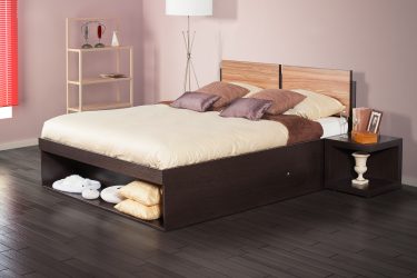 Novidades das lindas camas no quarto: 225+ (Foto) Escolha para um sono confortável e saudável
