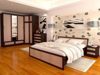 Novidades das lindas camas no quarto: 225+ (Foto) Escolha para um sono confortável e saudável
