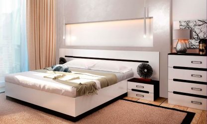 Novidades das lindas camas no quarto: 225+ (Foto) Escolha para um sono confortável e saudável