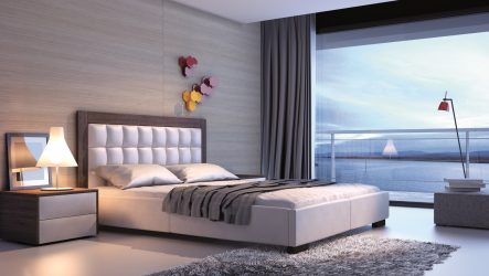 Novidades das lindas camas no quarto: 225+ (Foto) Escolha para um sono confortável e saudável