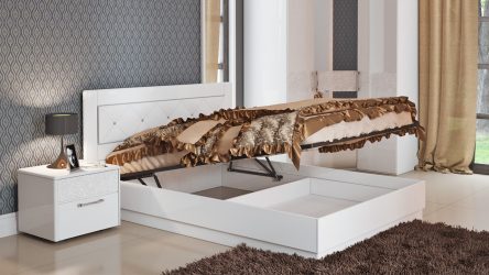 Novidades das lindas camas no quarto: 225+ (Foto) Escolha para um sono confortável e saudável
