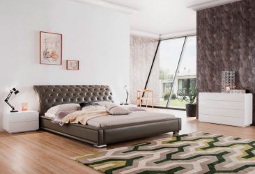 Novidades das lindas camas no quarto: 225+ (Foto) Escolha para um sono confortável e saudável