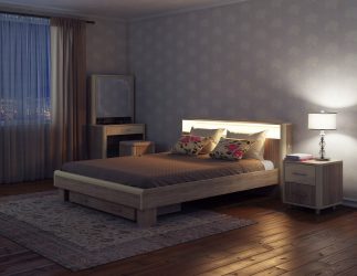 Novidades das lindas camas no quarto: 225+ (Foto) Escolha para um sono confortável e saudável