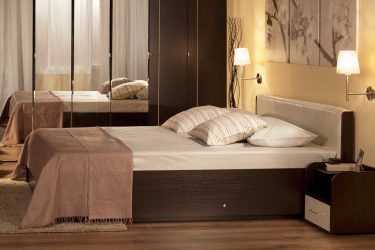 Novidades das lindas camas no quarto: 225+ (Foto) Escolha para um sono confortável e saudável