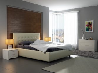 Novidades das lindas camas no quarto: 225+ (Foto) Escolha para um sono confortável e saudável