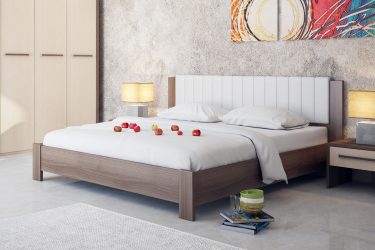 Novidades das lindas camas no quarto: 225+ (Foto) Escolha para um sono confortável e saudável