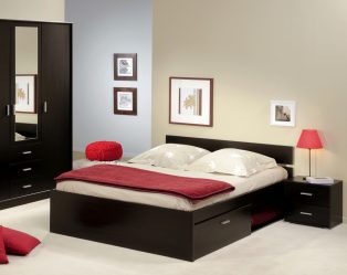 Novidades das lindas camas no quarto: 225+ (Foto) Escolha para um sono confortável e saudável