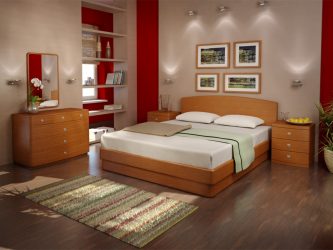 Novidades das lindas camas no quarto: 225+ (Foto) Escolha para um sono confortável e saudável