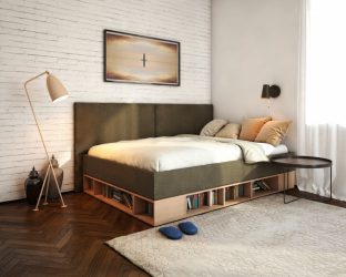 Novidades das lindas camas no quarto: 225+ (Foto) Escolha para um sono confortável e saudável