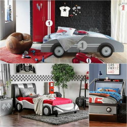Como adicionar passas ao berçário: uma cama na forma de um carro para meninos e meninas (mais de 85 fotos). Características de uso no interior