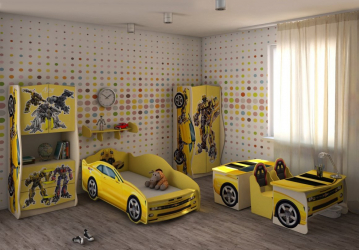 Como adicionar passas ao berçário: uma cama na forma de um carro para meninos e meninas (mais de 85 fotos). Características de uso no interior