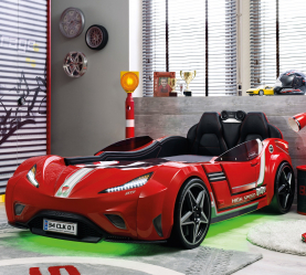 Como adicionar passas ao berçário: uma cama na forma de um carro para meninos e meninas (mais de 85 fotos). Características de uso no interior