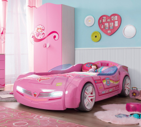 Como adicionar passas ao berçário: uma cama na forma de um carro para meninos e meninas (mais de 85 fotos). Características de uso no interior