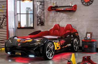 How to add raisins to the nursery: a bed in the form of a car for boys and girls (85+ Photos). Features of use in the interior