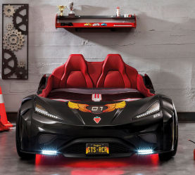 Como adicionar passas ao berçário: uma cama na forma de um carro para meninos e meninas (mais de 85 fotos). Características de uso no interior