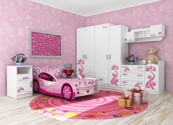 Como adicionar passas ao berçário: uma cama na forma de um carro para meninos e meninas (mais de 85 fotos). Características de uso no interior