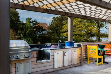 Como equipar a cozinha de verão no país? 220+ (Fotos) Projetos de design 