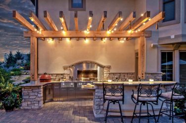 Como equipar a cozinha de verão no país? 220+ (Fotos) Projetos de design 