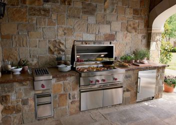 Como equipar a cozinha de verão no país? 220+ (Fotos) Projetos de design 