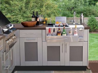 Como equipar a cozinha de verão no país? 220+ (Fotos) Projetos de design 