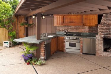 Como equipar a cozinha de verão no país? 220+ (Fotos) Projetos de design 