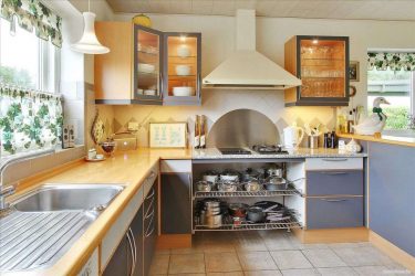 Como equipar a cozinha de verão no país? 220+ (Fotos) Projetos de design 