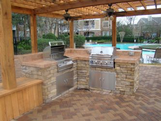 Como equipar a cozinha de verão no país? 220+ (Fotos) Projetos de design 