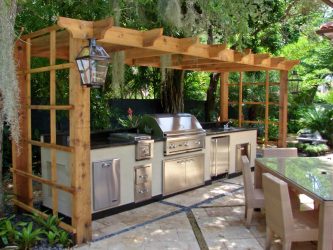 Como equipar a cozinha de verão no país? 220+ (Fotos) Projetos de design 