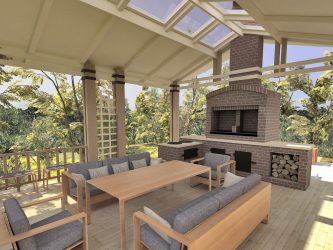 Como equipar a cozinha de verão no país? 220+ (Fotos) Projetos de design 