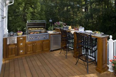Como equipar a cozinha de verão no país? 220+ (Fotos) Projetos de design 