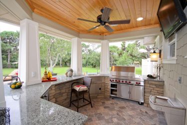 Como equipar a cozinha de verão no país? 220+ (Fotos) Projetos de design 