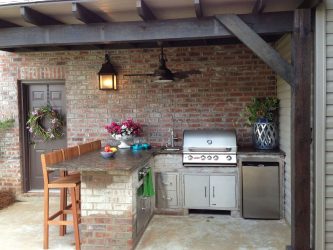 Como equipar a cozinha de verão no país? 220+ (Fotos) Projetos de design 