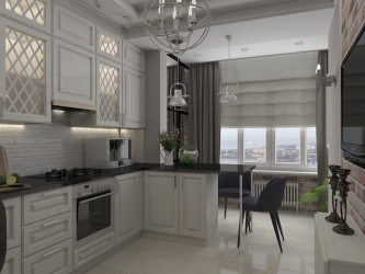 Cozinha combinada com loggia: maneiras reais de usar o local com sabedoria. Design de interiores não chato (mais de 120 fotos)