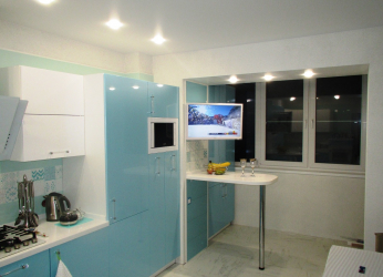 Cozinha combinada com loggia: maneiras reais de usar o local com sabedoria. Design de interiores não chato (mais de 120 fotos)