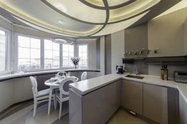 Cozinha combinada com loggia: maneiras reais de usar o local com sabedoria. Design de interiores não chato (mais de 120 fotos)
