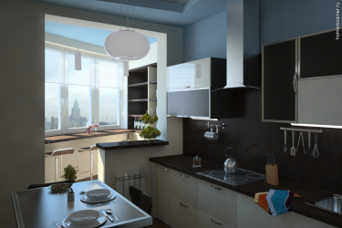 Cozinha combinada com loggia: maneiras reais de usar o local com sabedoria. Design de interiores não chato (mais de 120 fotos)