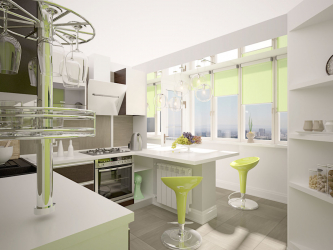 Cozinha combinada com loggia: maneiras reais de usar o local com sabedoria. Design de interiores não chato (mais de 120 fotos)